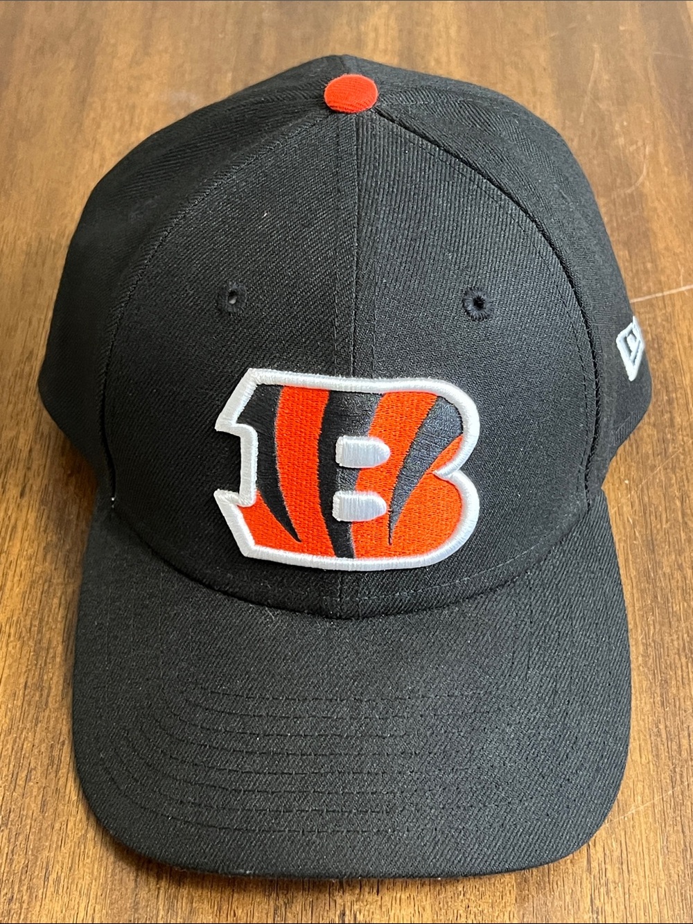 Cincinnati Bengals NFL New Era Black and Orange Strapback Cap - Picture 3 of 10